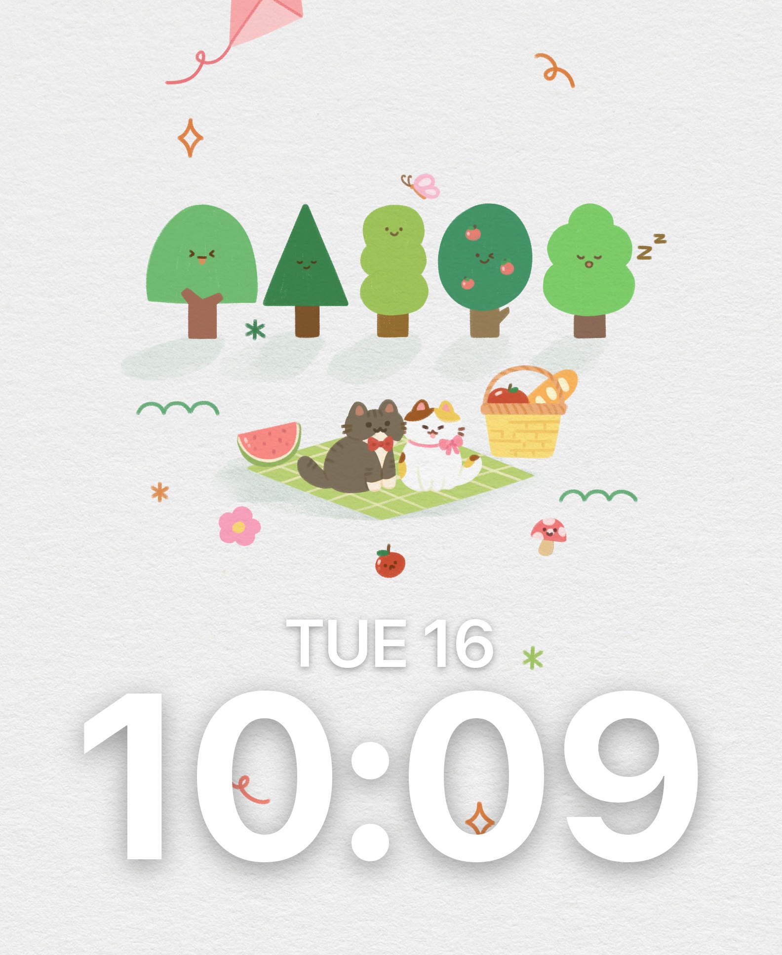 Sunny Picnic watch face